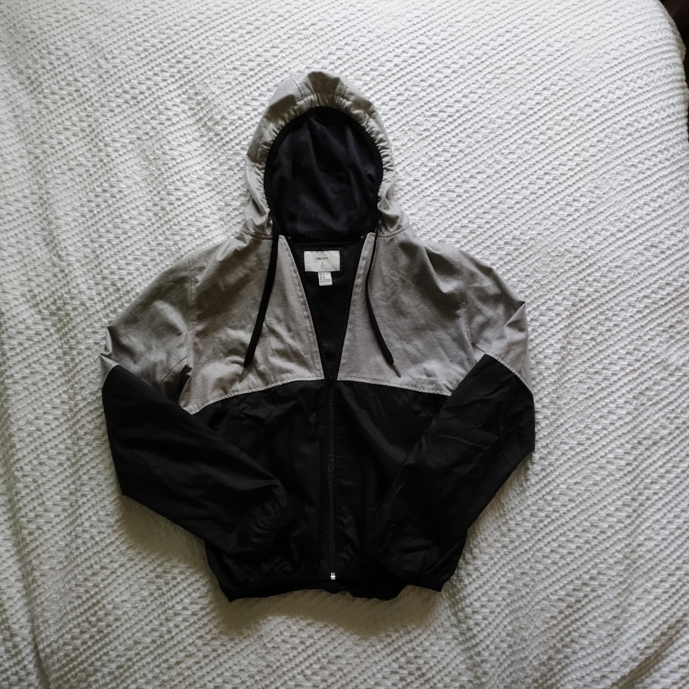 Forever 21 Colorblock Lightweight Windbreaker